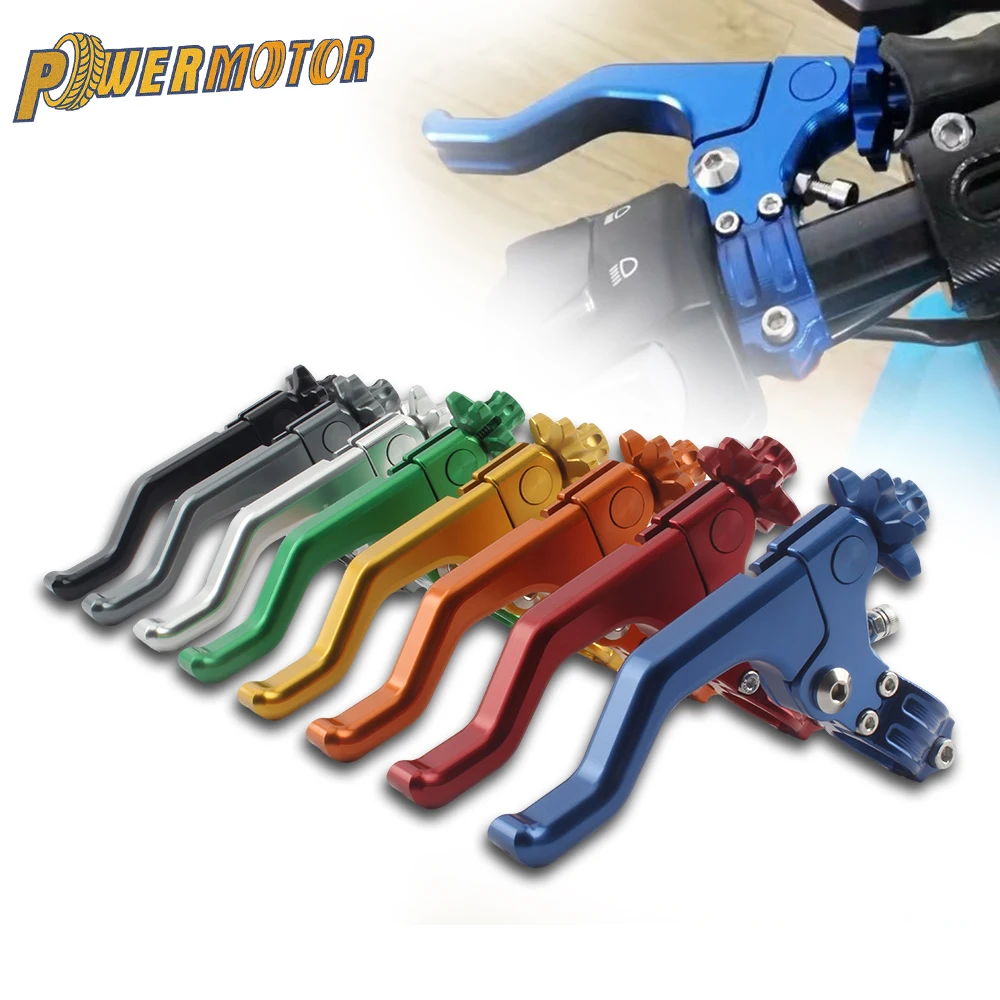 

Motorcycle Clutch Lever Handlebar Universal Aluminum for KTM Yamaha Kawasaki Motocross Pit Dirt Bike One Finger Clutch Lever