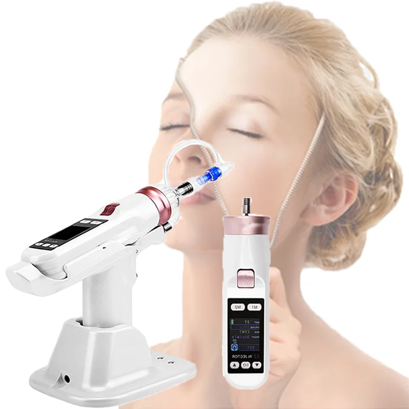 

Home Use EZ Vacuum Hydrolifting Mesotherapy Gun Negative Pressure Meso Gun for Face Water Injection Microcrystal Syringe Tool