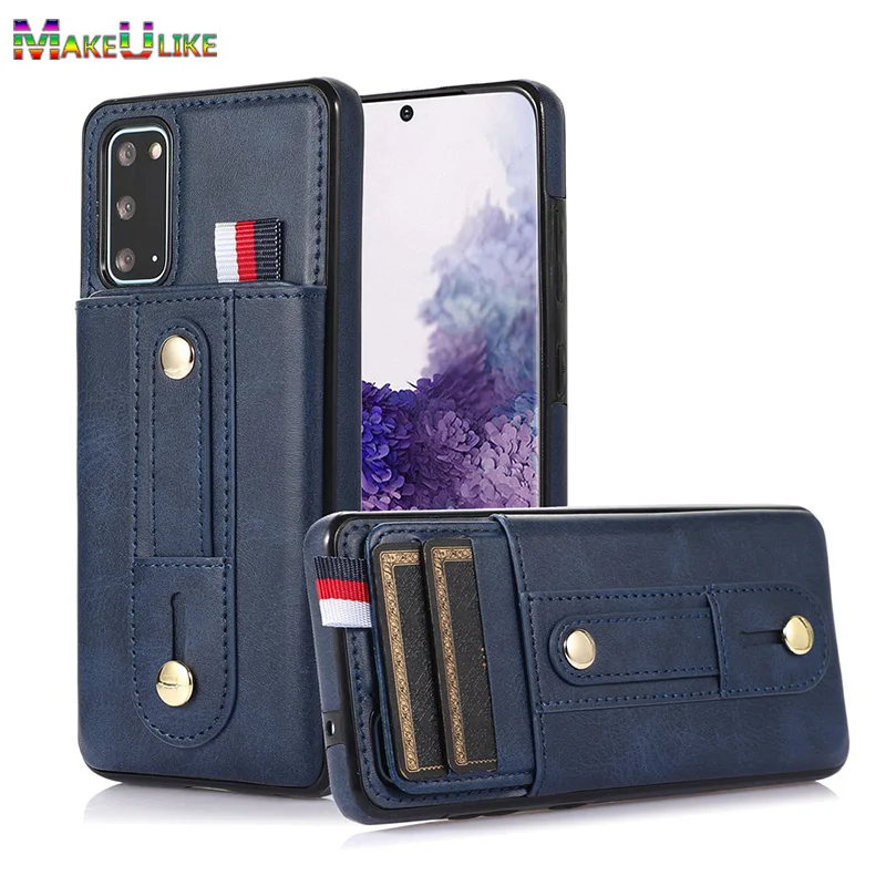 

Retro Leather Case for Samsung Galaxy S20 FE Case Card Holder Bag Wallet Case for Samsung S21 S10 S23 S20 Plus Ultra S10e Cover