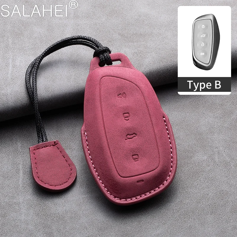 

Кожаный чехол для автомобильного ключа для Haval чехол H6 H2 M6 Cool Dog Plus Owl Dragon MAX H9 F7 F7X F7H H8 H3 H4 H1 H5 H7 F5 M4