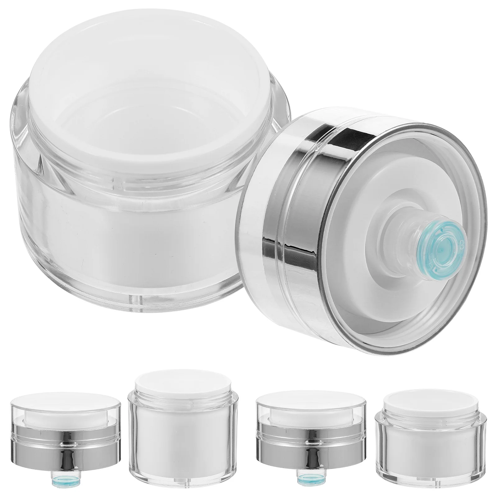 

3Pcs Lotion Bottles Empty Lotion Containers Lotion Pump Bottle Leakproof Sub Containers for Travel Gift Face Cream