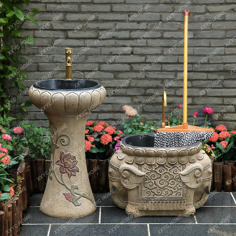 Швабра для бассейна и сада уличная раковина балкона кухни межплатформа