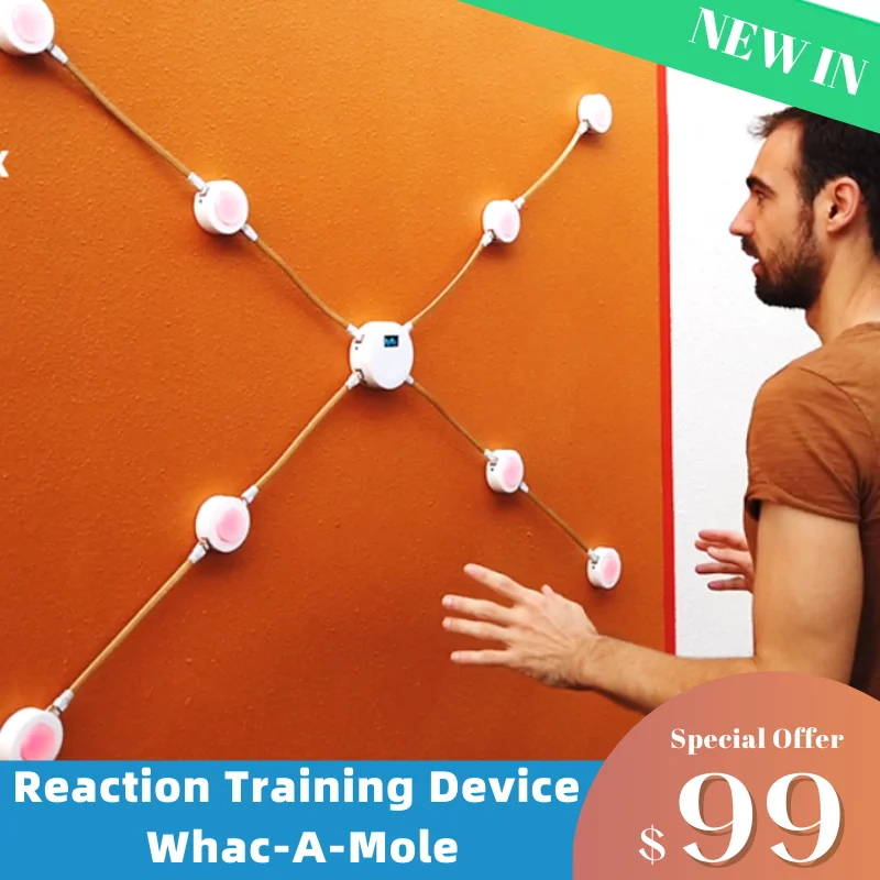 

Reaction Training Device Whac-a-Mole Parent-Child Interactive Family Game Physical-Mental Agility Training Improve Attention