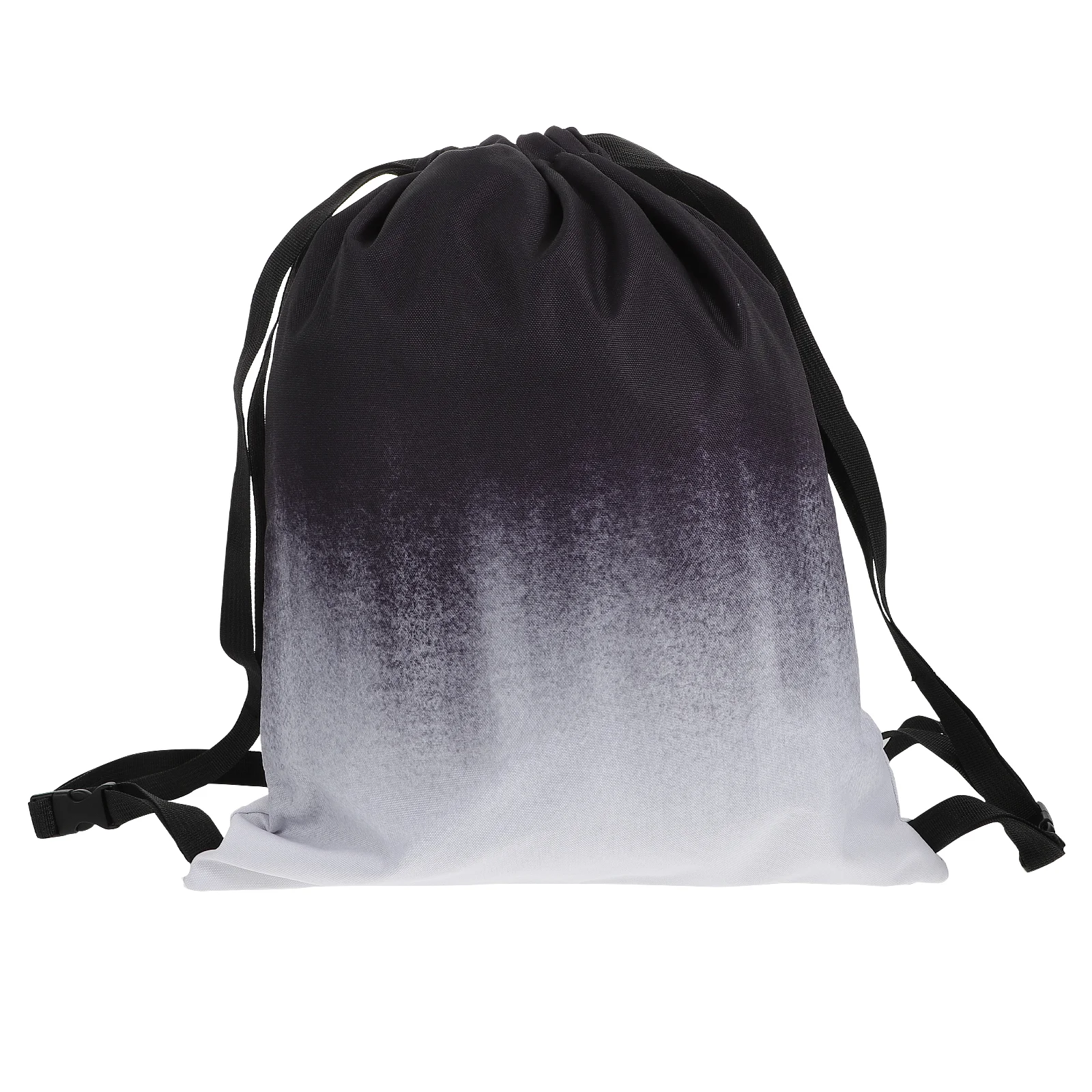 

Уличный рюкзак мужской рюкзак креативный градиентный рюкзак (черный)