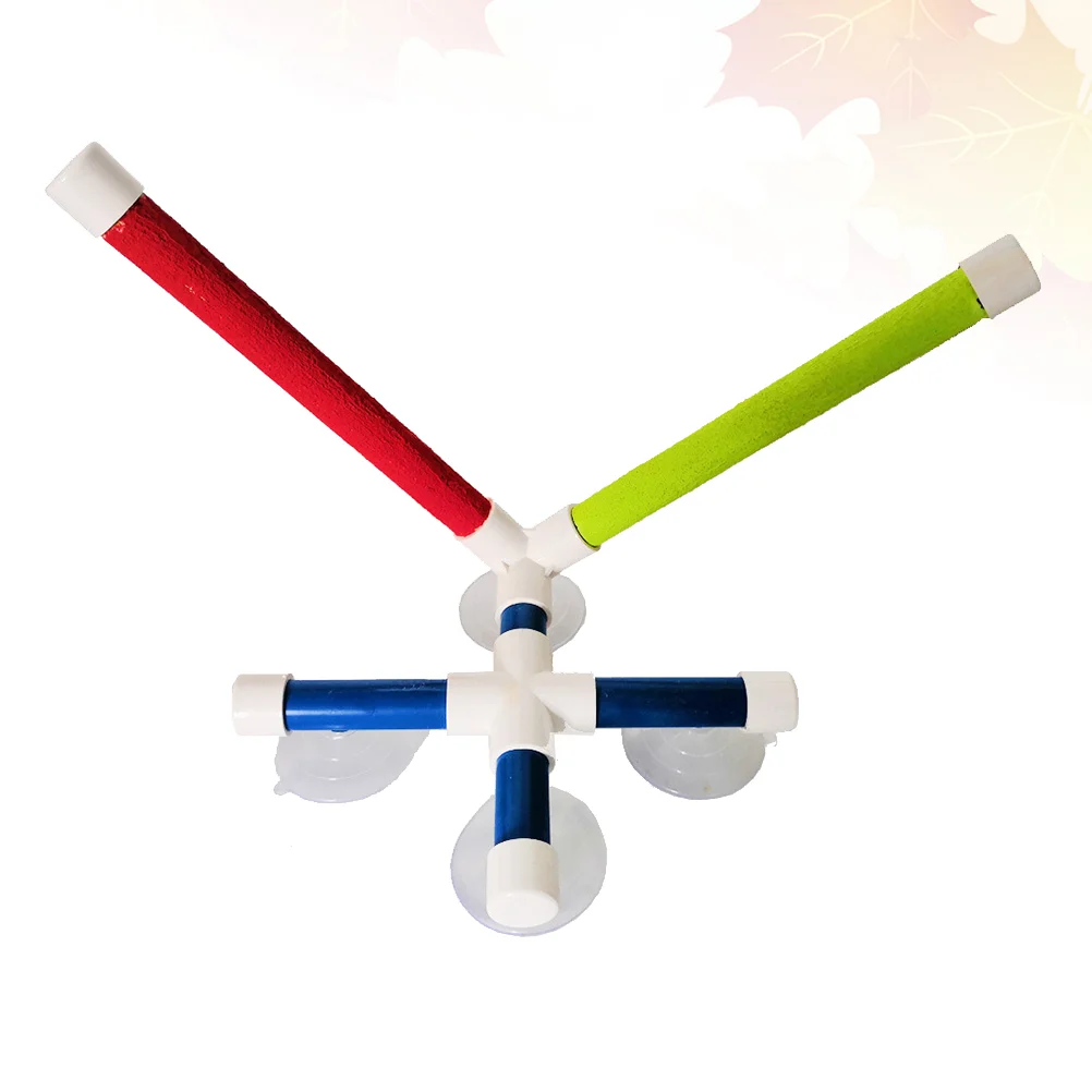 

Bird Parrot Perch Stand Cage Bath Perchesplatform Shower Budgie Stickpet Scratching Treats Standing Stands Ferret Medium