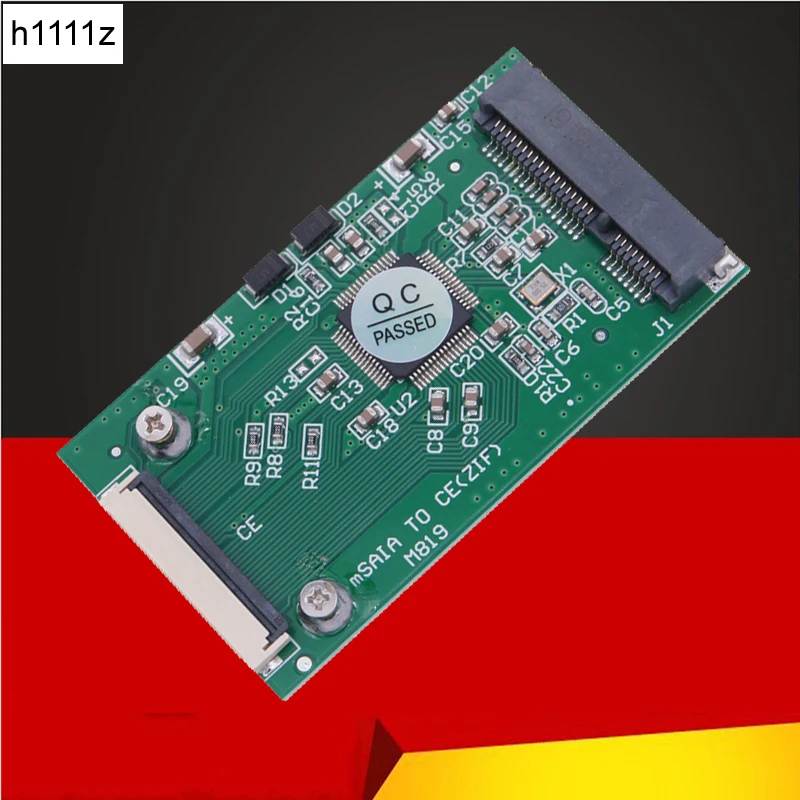 Переходник с mSATA на CE ZIF, переходник с Mini SATA mSATA PCIE SSD на 40pin 1,8 дюйма, ZIF CE, переходная карта для IPOD, Toshiba, Hitachi, SSD