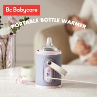 bc babycare portable usb milk water bottle warmer food thermostat for nightoutgoing feeding bottle heater cover for breastmilk