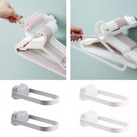 creative plastic hangers finishing frame hanger companion home storage rack clothes stand organizer home accessories