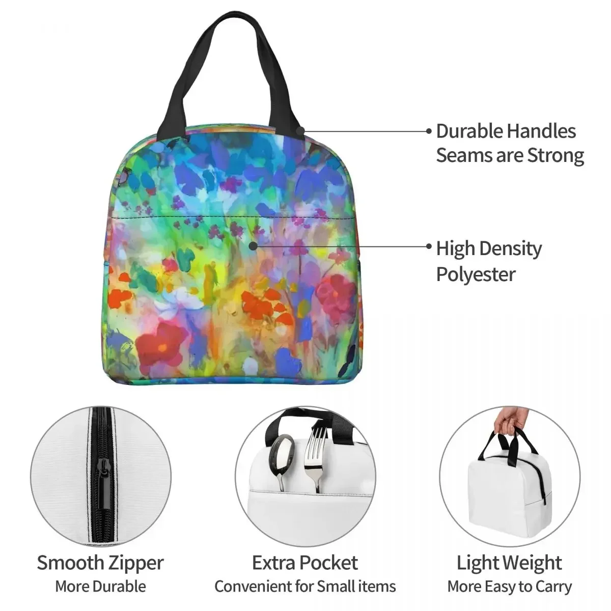 Портативный Ланч-бокс Стандартный Парк Бальбоа Цветочный Сад Сан-Диего Картина