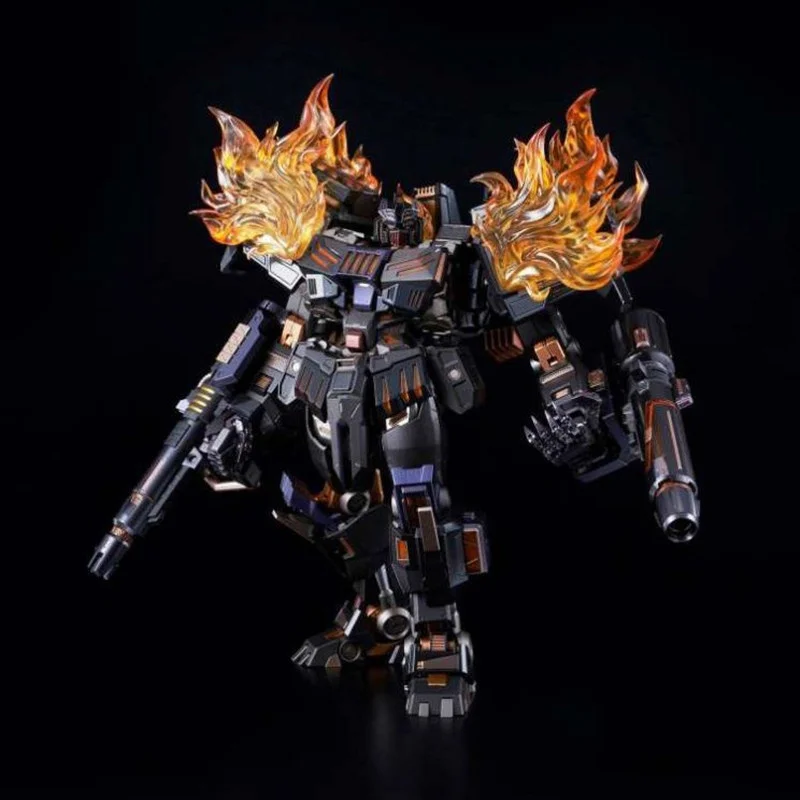 

In New Stock Transformation Flame The FALLEN Alloy Model Kuro Kara Kuri Non-Deformable Action Figure Toys
