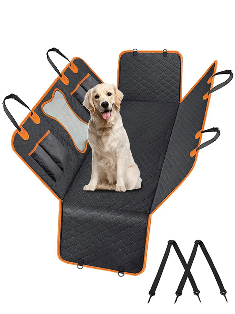 

Для VOLVO XC40 XC60 XC70 XC90 водонепроницаемое автомобильное сиденье для собак, коврик, заднее сиденье, гамак для домашних животных, прочный нескользящий, с сетчатым окошком