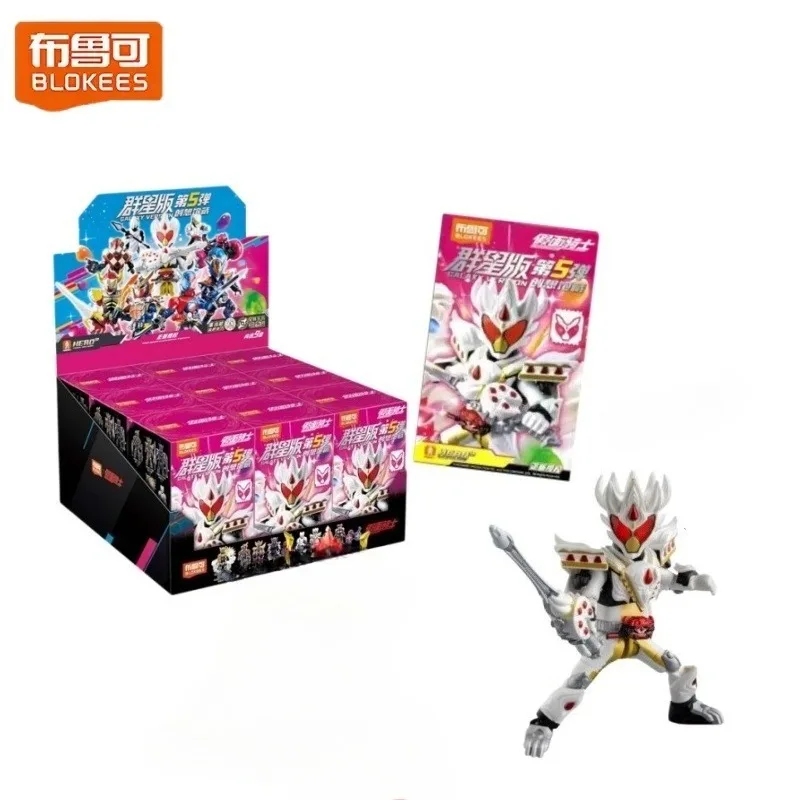 Фото Строительные блоки Blokees Kamen Rider All-Star Edition Vol. 5 креативных сборных игрушек Gabe для мальчиков — идеальный коллекционный подарок №2