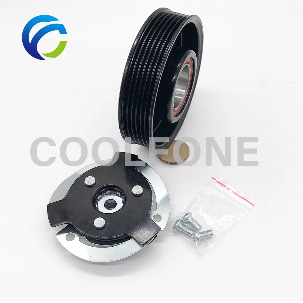 

Шкив сцепления компрессора переменного тока для VW MULTIVAN T6 NEW BEETLE PASSAT B6 B7 B8 SCIROCCO SHARAN TIGUAN TOURAN 7E0816803B 1K0820803L