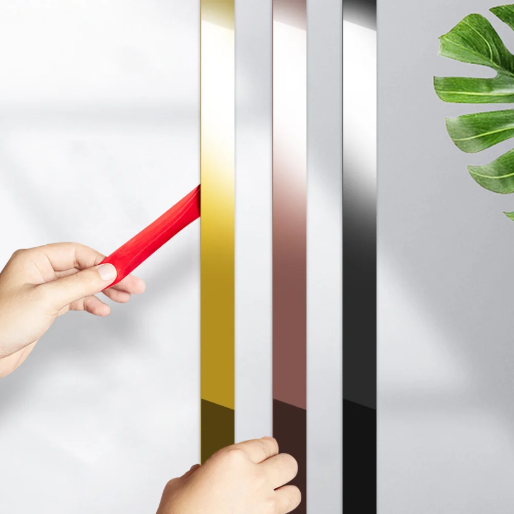 Самоклеящаяся Золотая настенная наклейка 2 44 м