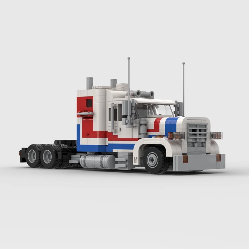 752 шт. MOC City Champions MT Highway Rig UCS Полумодель Строительные Блоки Игрушка Сборка Рождественский Подарок DIY Креативный Кирпич Дети (art.: 3920d335f06fe) - 3920d335f06fe