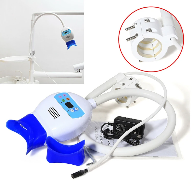 

Стоматологическая холодная лампа, 1 комплект светодиодный Светодиодная лампа для отбеливания зубов, профессиональная лампа для отбеливани...