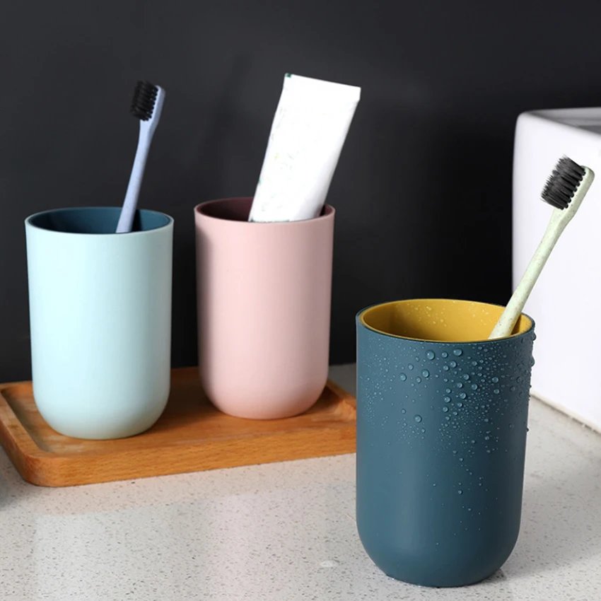 3 шт./партия двухцветные чашки для зубной щётки |