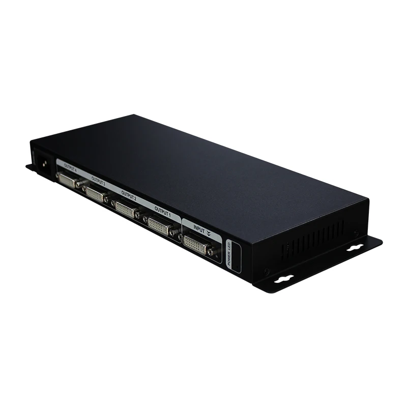 AMS-D1S4 4-портовый видеоразветвитель Dvi цифровой визуальный интерфейс версия DVI 1 в 4