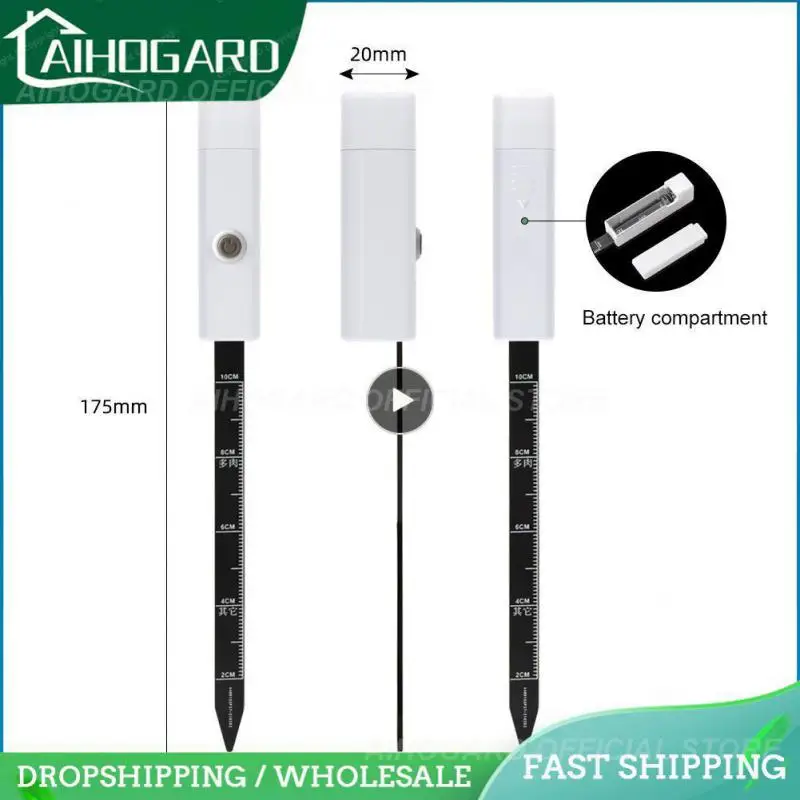 

Portable Professional Soil Moisture Meter Hygrometer Humidity Meter Bar Plant Moisture Sensor Moisture Detector