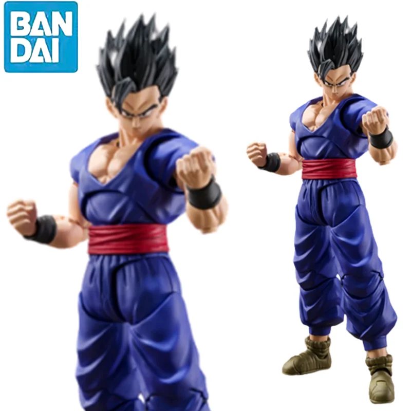 

Оригинальная фигурка шфигарис Bandai Ultimate Son Gohan Dragon Ball Z, коллекционная экшн-фигурка супергероя, аниме модель, игрушка для детей, подарки