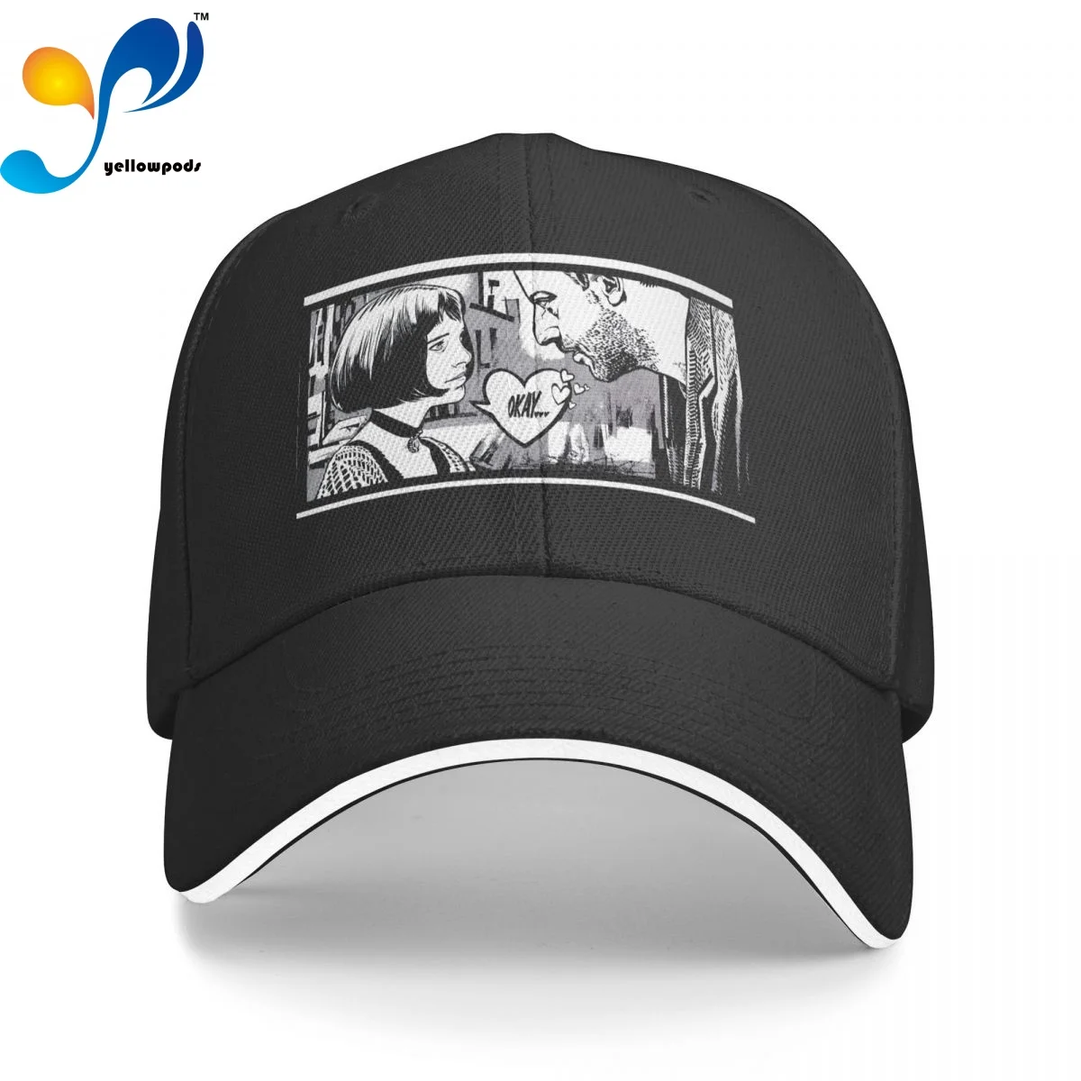 

Leon Trucker Cap Snapback Hat for Men Baseball Mens Hats Caps for Logo
