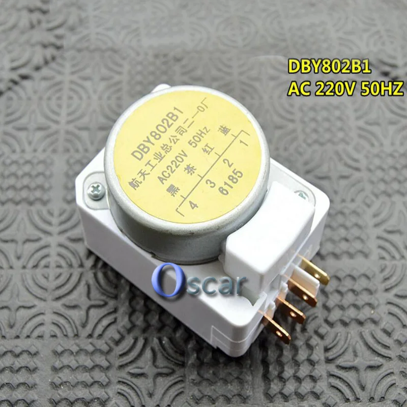 1PCS New DBY802B1 AC220V 50 Defrosting timer LG for Media