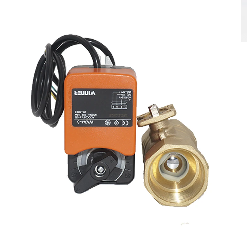 

24VAC/DC Proportional Ball Valve Electric Actuator with Water Control Ball Valve