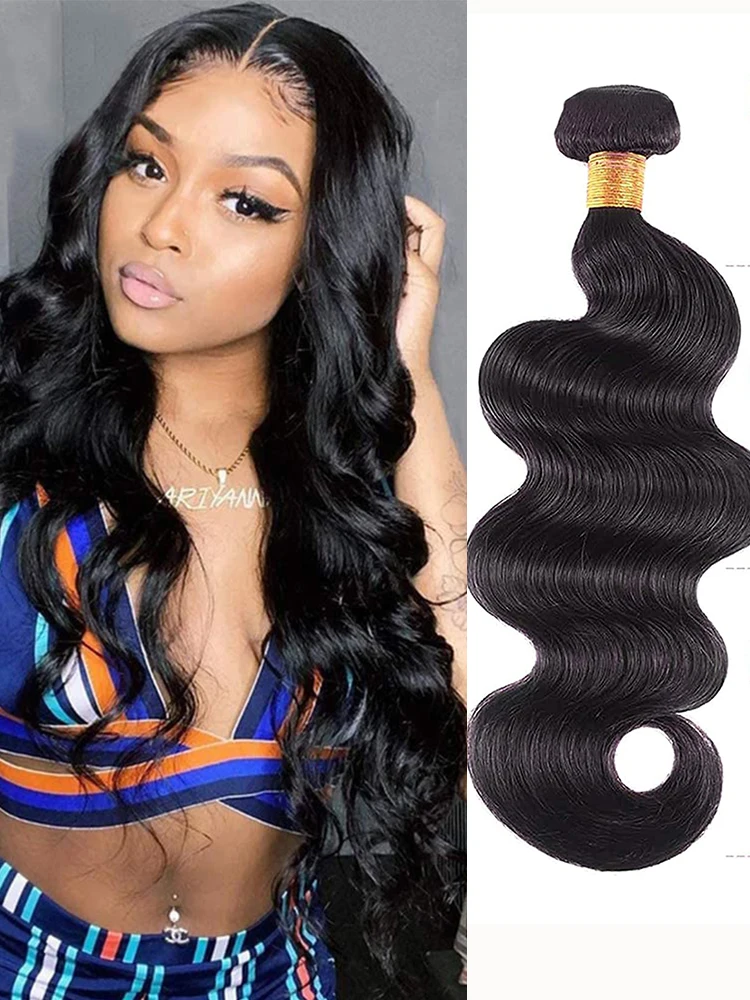 

100% натуральные бразильские волосы для наращивания тела, дюймов