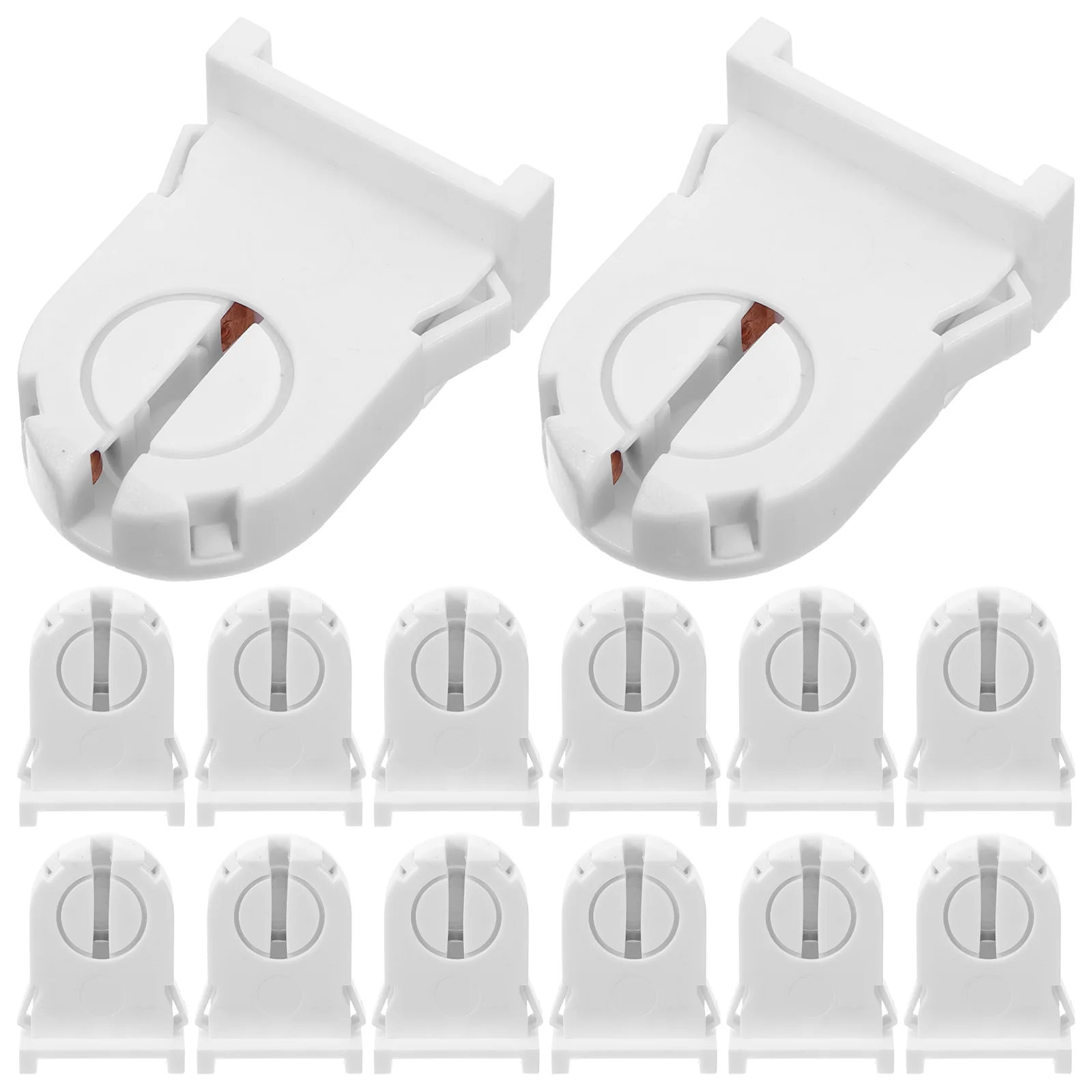 

Bulb Holder Lamp LED Mounting Clips Living Room Decor Accessories Light Tube Socket Pipe Clamps Bracket Kickstand