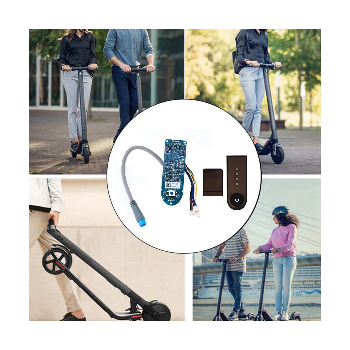 Для скутера Xiaomi M365 Bluetooth приборная панель + переключателя печатная плата