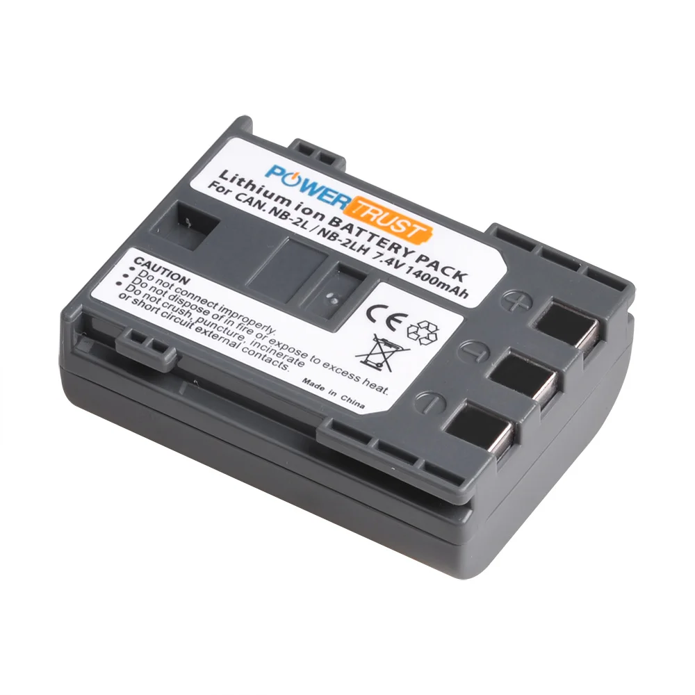 Аккумулятор для Canon PowerShot G7 G9 S30 S40 S45 S50 S60 S70 S80 Rebel XTi XT EOS 350D 400D