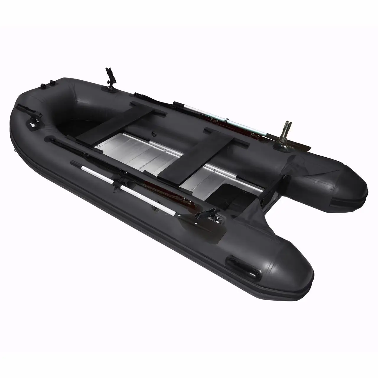 Фото Надувная рыболовная лодка от китайского производителя Tobin Grumman Sport Rescue Boat с алюминиевыми веслами №2