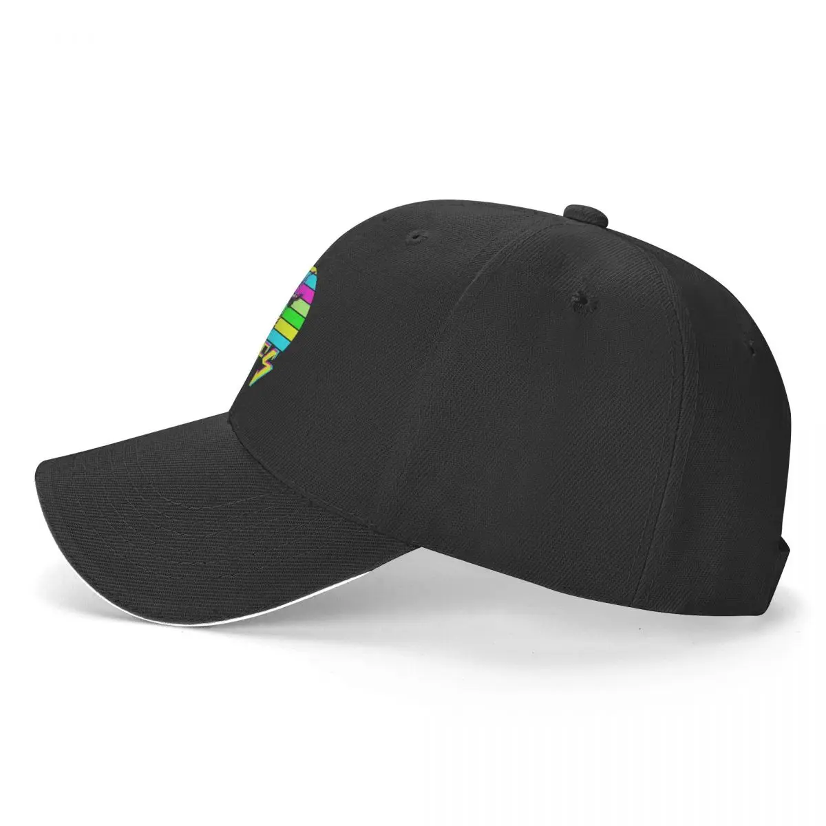 Бейсбольная кепка BMFS 80-х годов с неоновым закатом и козой милая Snapback роскошная
