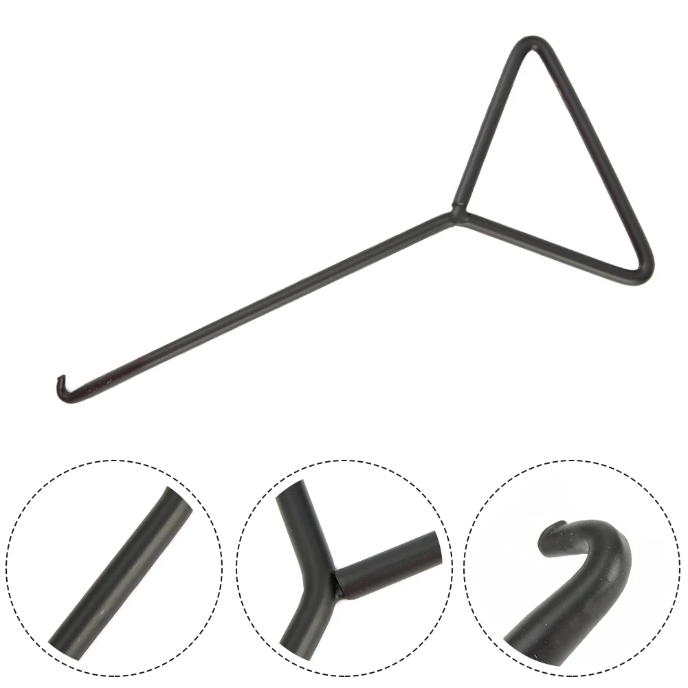 

Exhaust Pipe Spring Hook New Puller Tool Shoe Spring T-handle 17.5x8.2x3cm Brake Drum Hook Puller Lasting Use Spring