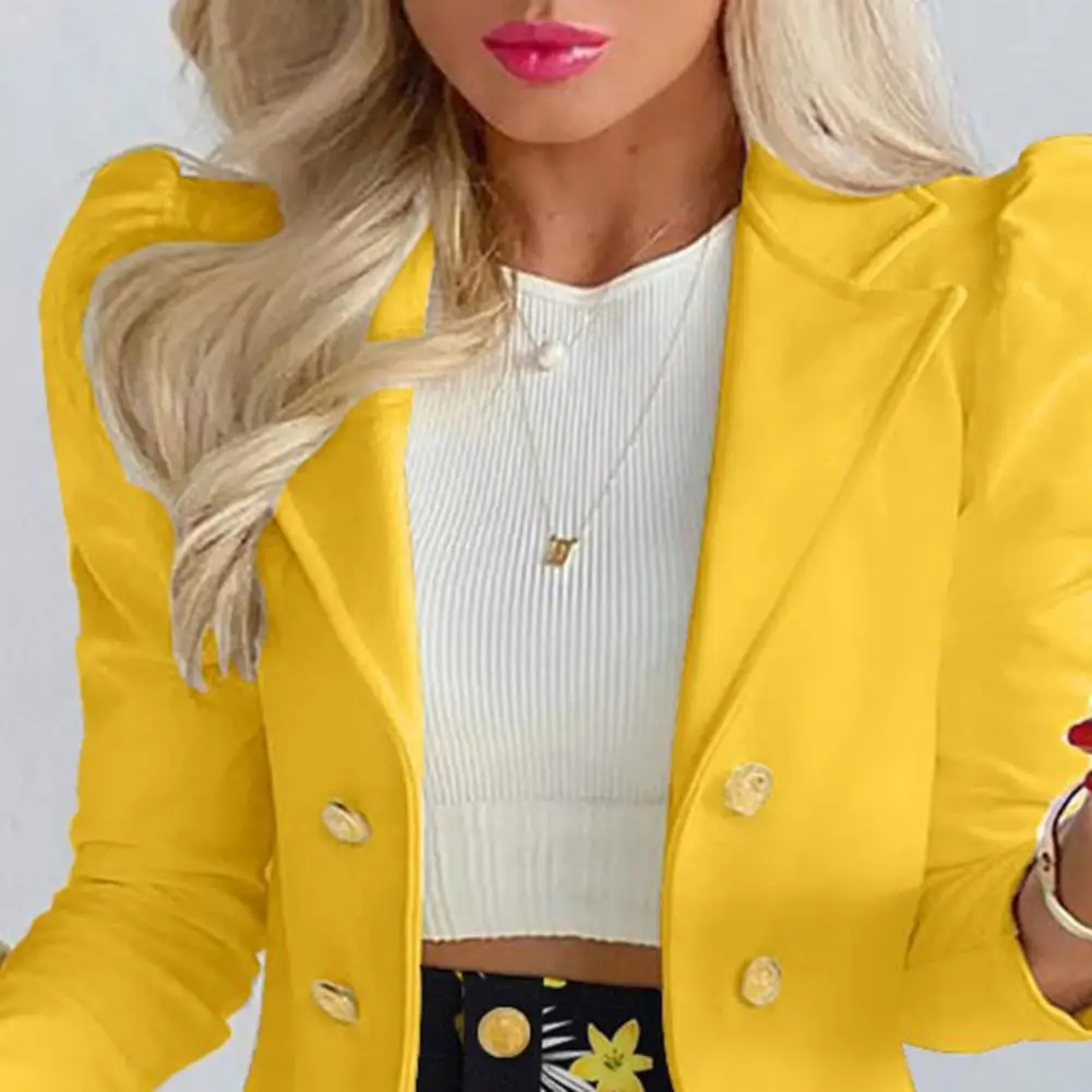 Женский комплект из двух предметов блейзер и юбка с цветочным принтом двубортный