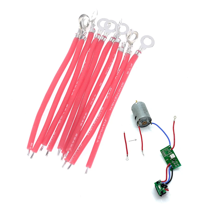 

10 Pcs Electric Hair Clipper Accessories Motor Connection Switch Power Cord Motor Connection Switch Power Cords