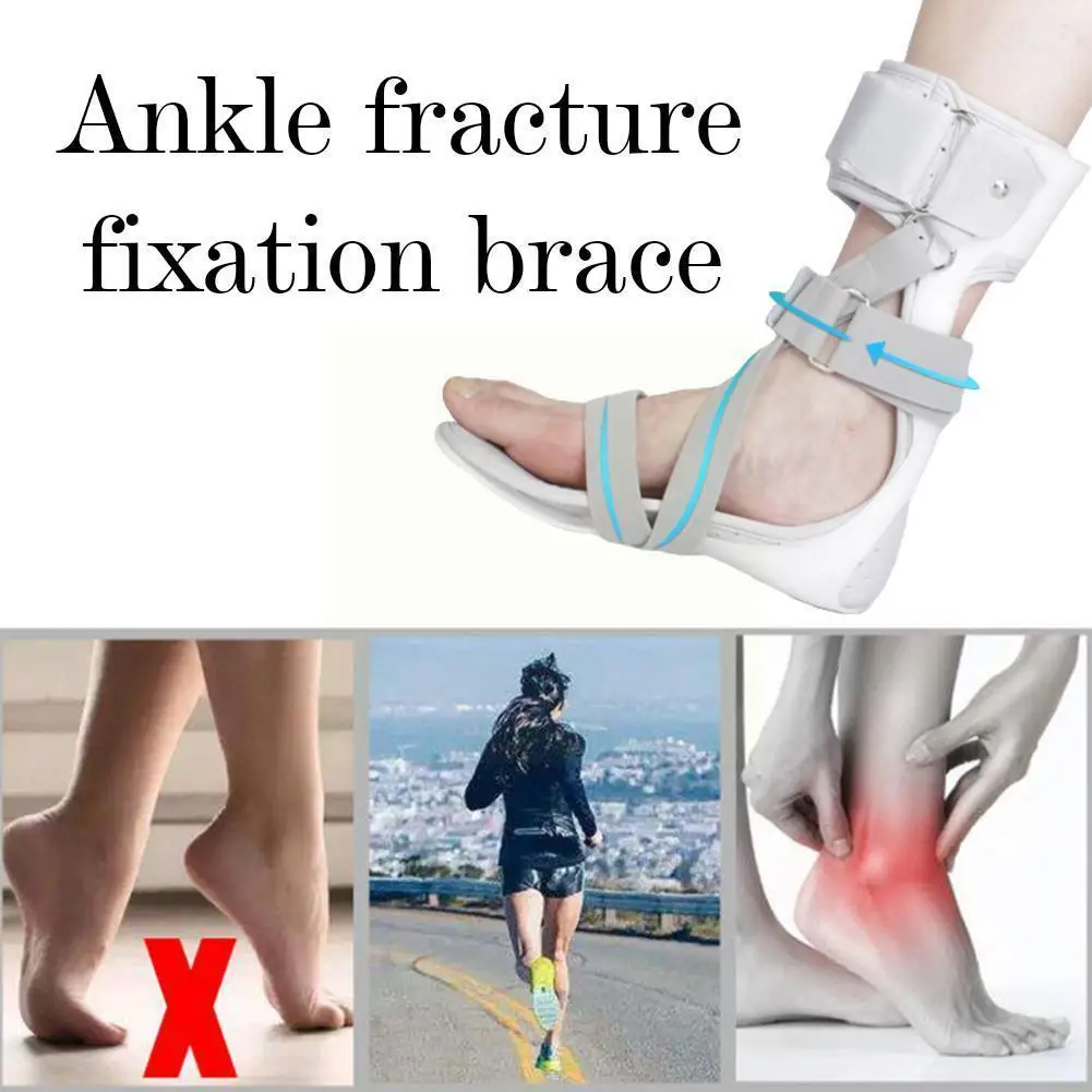

Ankle Foot Drop Brace Orthosis Splint Leaf Spring Foot Care Left Injection Right Recovery Molded Equipment F G7c7