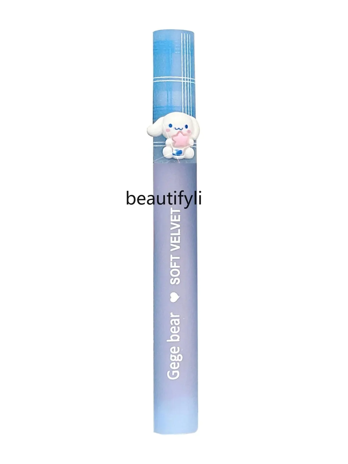 

yj Cute Pet Dense Mist Lip Mud Velvet Matte Matte White Non-Stick Lipstick
