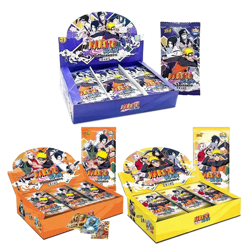

12 BOX Wholesale Naruto Kayou Cards Naruto Kayou Cards Tier 4 Wave 5 Collection Naruto Cards Booster BOX Naruto Rare BP CR Cards
