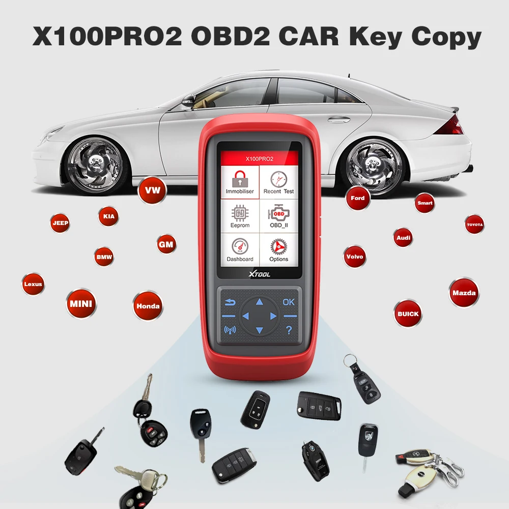 

Xtool X100 Pro2 Car Code Reader OBD Scanner Auto Key ECU Programmer OBD2 Correction X100 Pro 2 OBD 2 OBD2 Car Diagnostic Tool