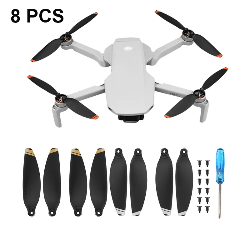 Пропеллер 4726F для дрона DJI Mini 2/Mini SE, 4/8 шт.