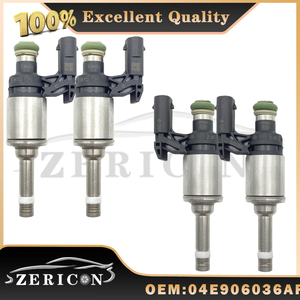 

Топливная форсунка 04E906036AF для Volkswagen Caddy Golf, Audi A1 A3 A4 A5 Q2 S3, Skoda 1,2/1.4L, 4 шт.
