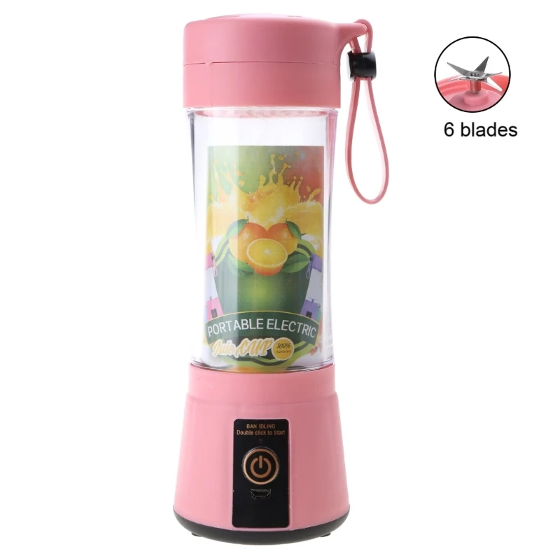 D0AB Portable Blender One-handed Drinking Mini Blender for J