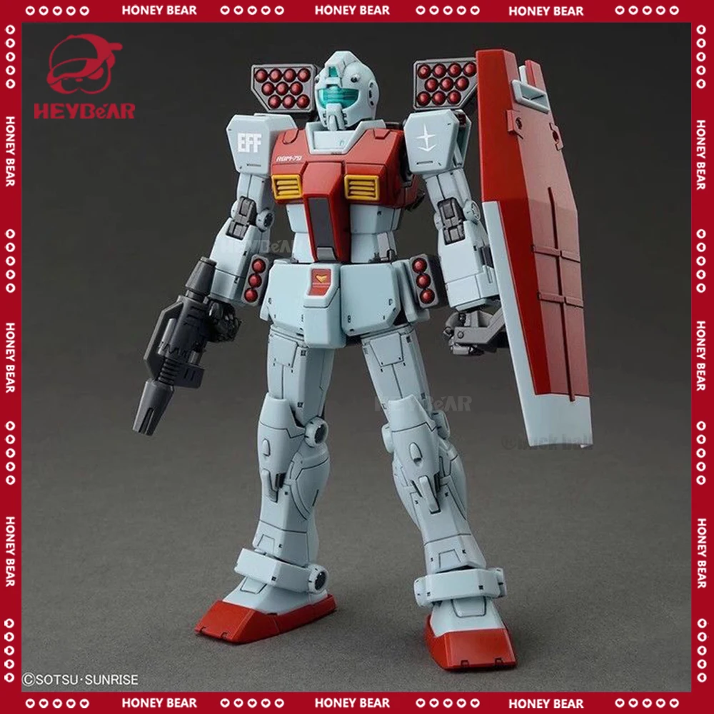 Hg 1/144 Gto Rgm-79 Сборная модель плечевая пушка ракета капсула статуэтка робота
