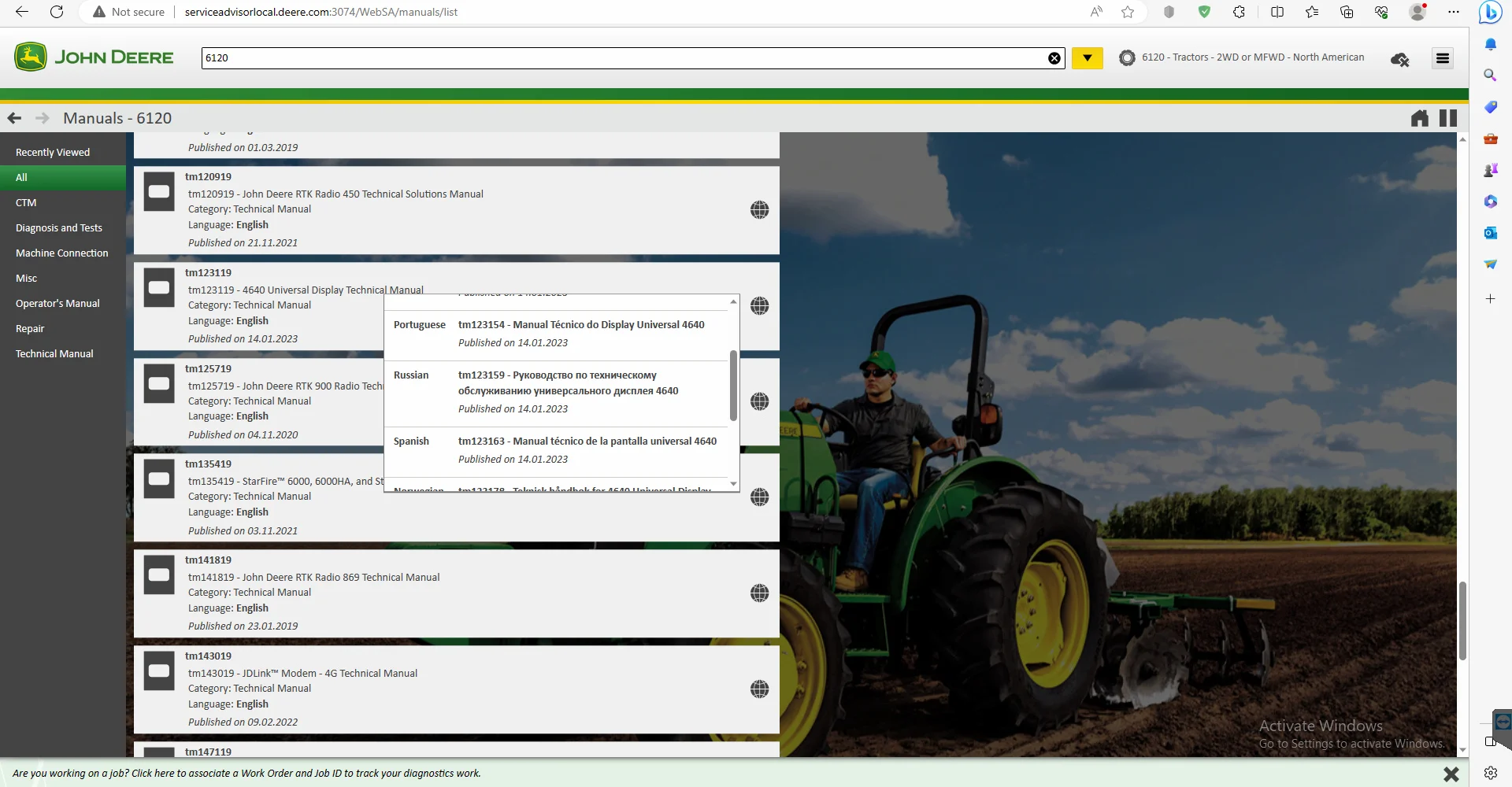 Фото AutoDVD2 Новый JD Service 5,4 AG [6,2025] Сельскохозяйственные машины Полный набор в автономном режиме + Млюлитные ПК + USB HDD 500 ГБ №1