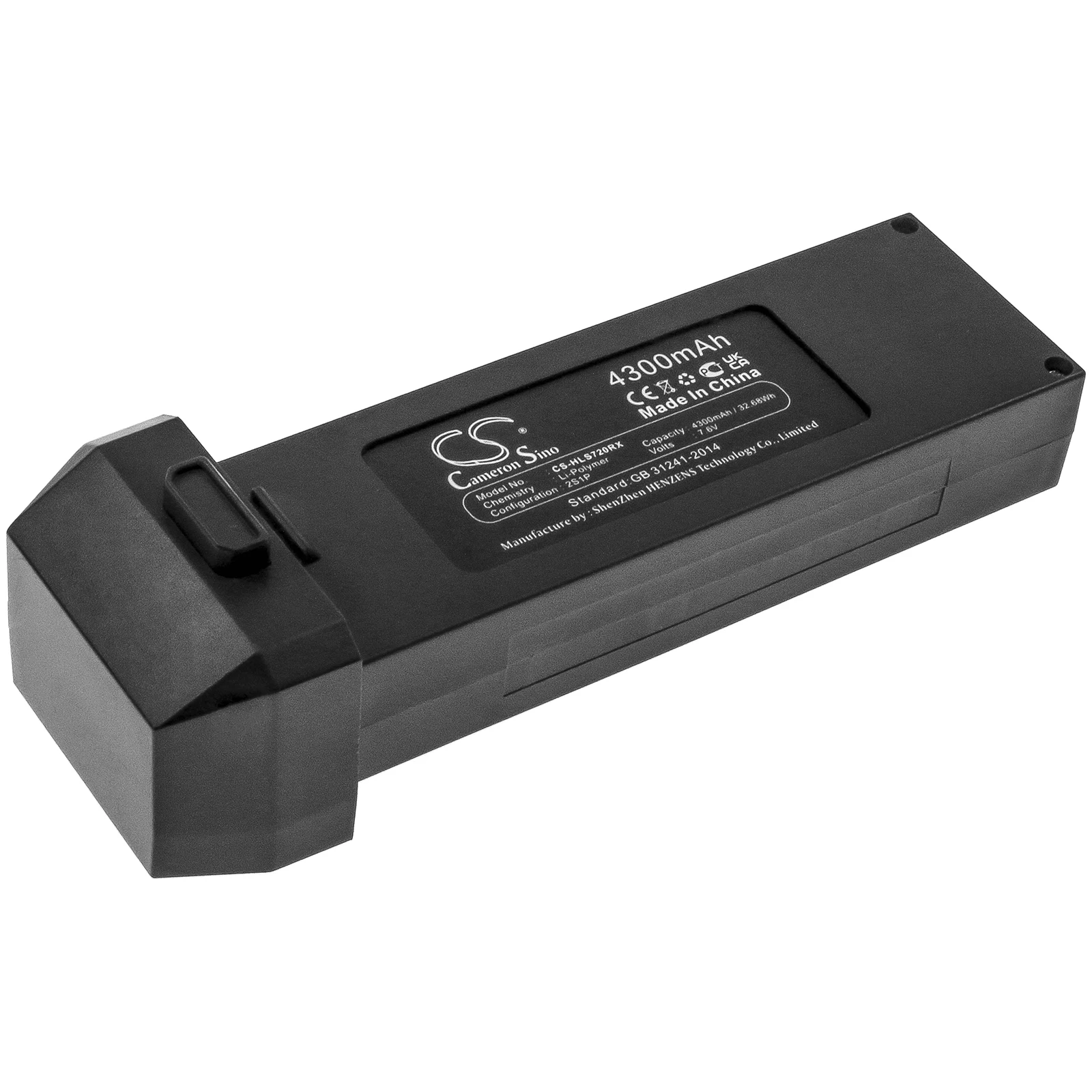 Аккумулятор для дрона Holy Stone HS720 E SF8333106 емкость 4300 мАч/7 60 Вт/ч цветной черный Вольт