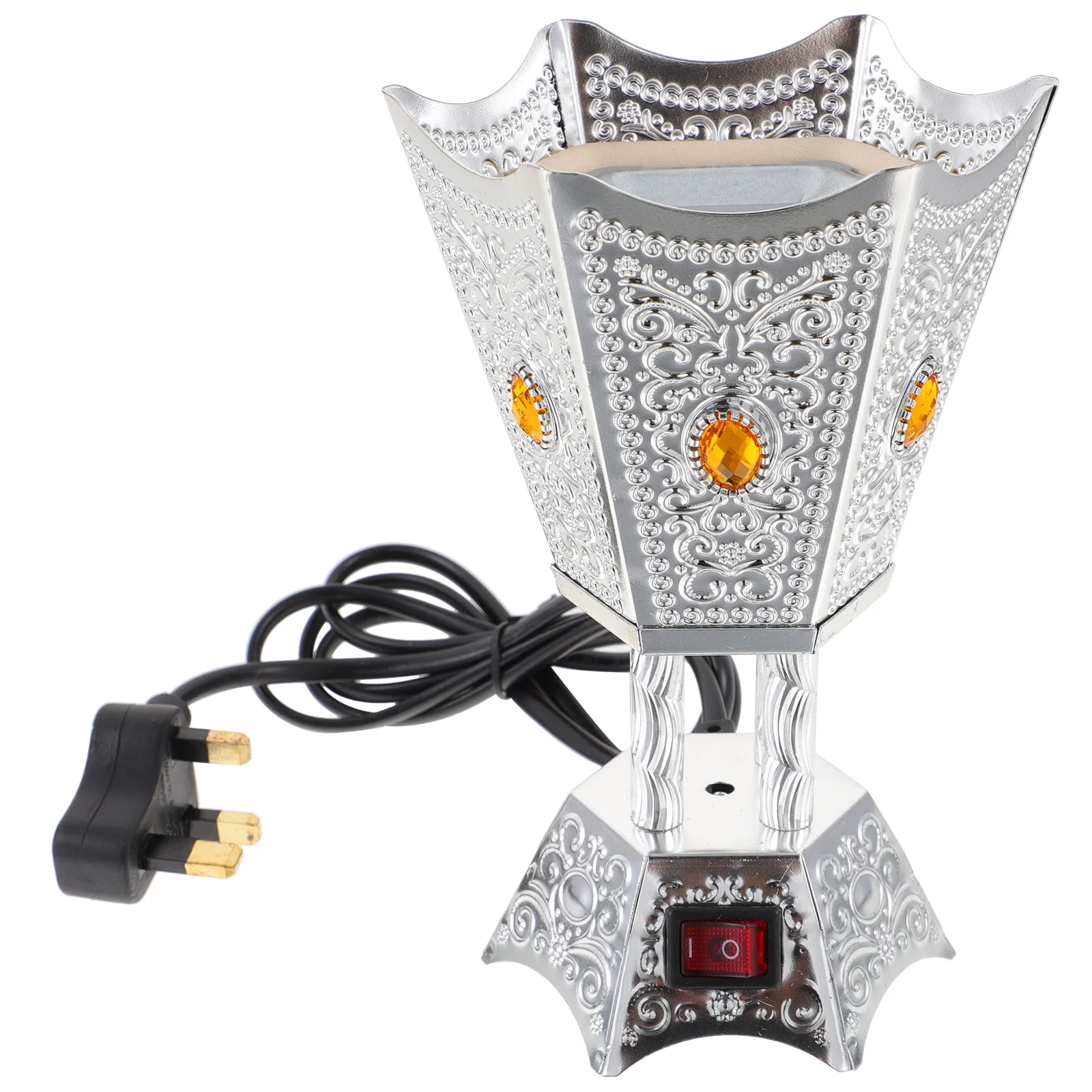 Электрическая курильница декор подключаемый аромат бытовой металлический