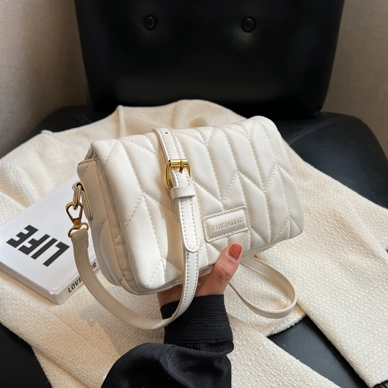 

Роскошные дизайнерские сумки через плечо SUOCHAO для женщин, трендовая женская сумка из искусственной кожи 2023, модный кошелек, сумки с клапаном