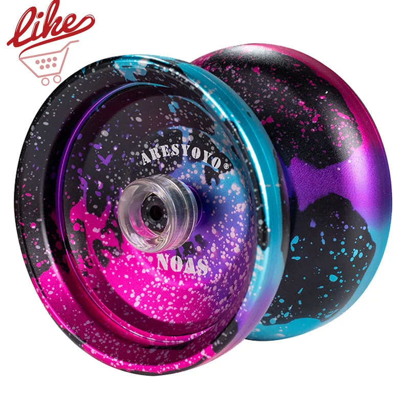 

NOAS Proffesional Aluminum Alloy Yoyo High-speed Unresponsive Yoyo 1A 3A 5A String Trick Yoyo Toys for Children Kids Adults