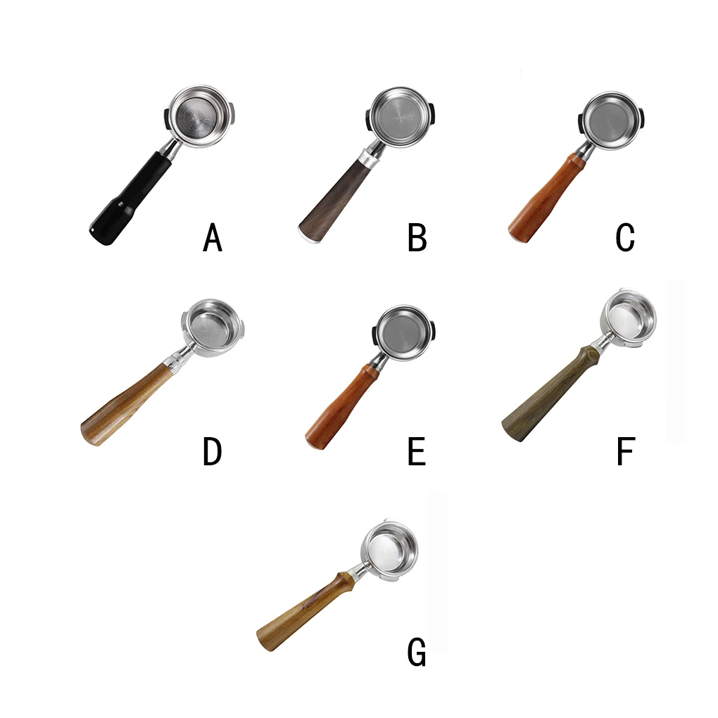 

Coffee Machine Handle Anti-slide Portafilter Two-ear Grinding Maker Fine Mesh Extraction Hand Grip Accessories Type 1